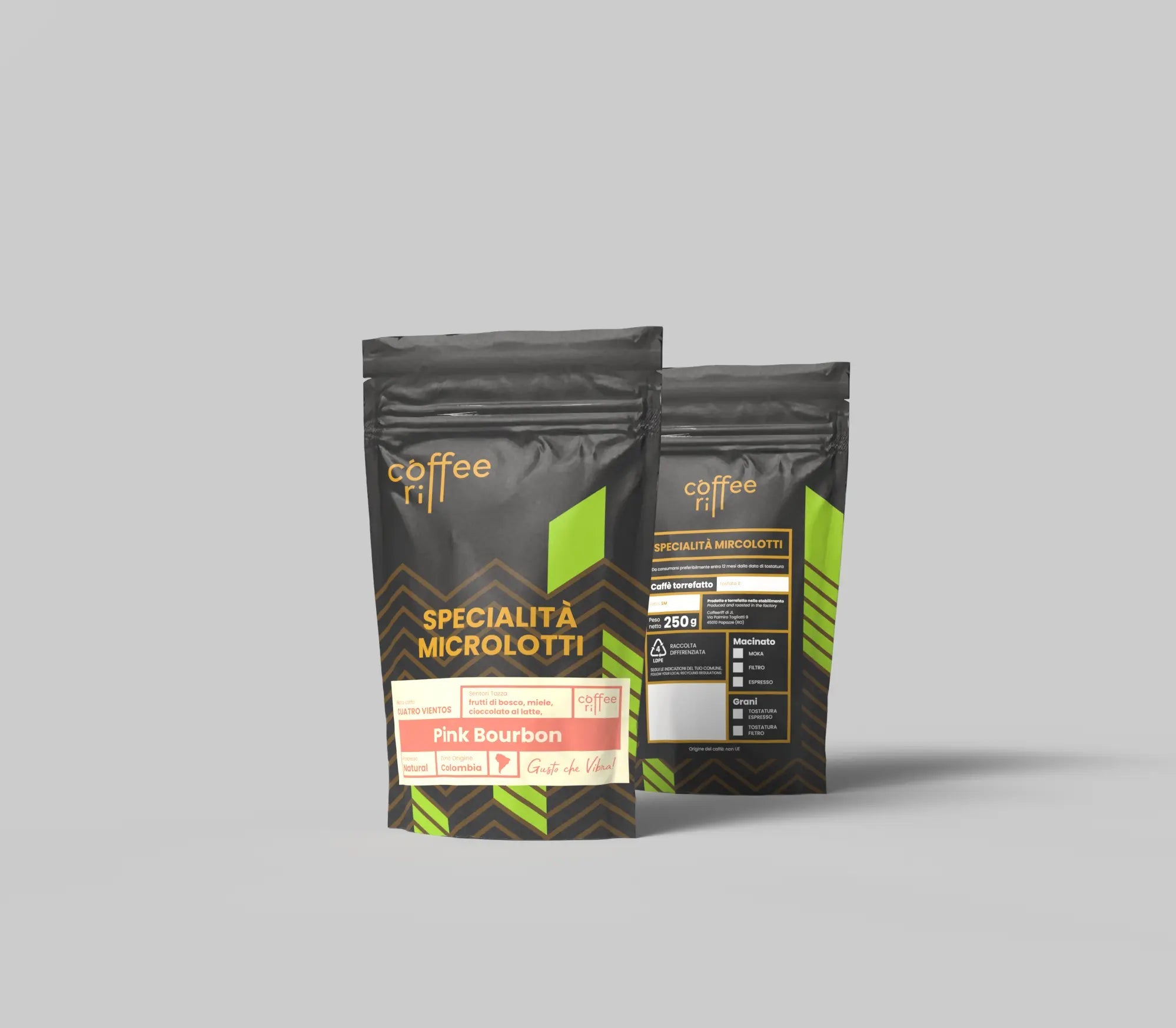 Colombia Cuatro Vientos Pink Bourbon natural