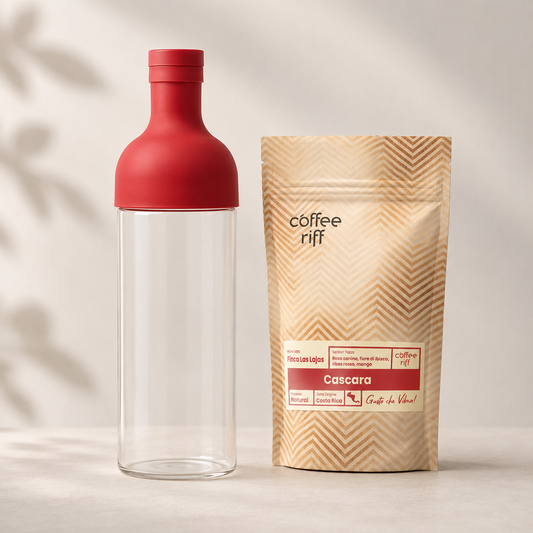 Box Cascara Costa Rica + Hario Filter-In Bottle 750 ml