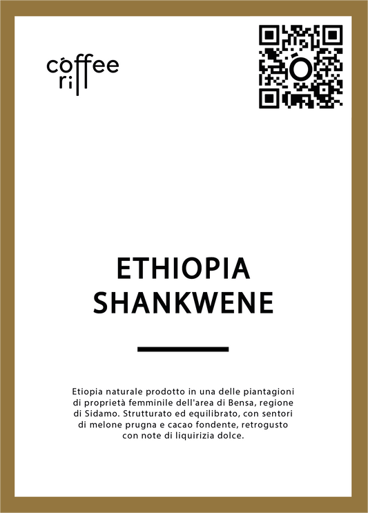 Ethiopia naturale SHANKWENE